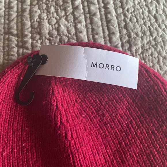 NWT MORRO ATHLETA Ribbed Hat One Size in pink - Picture 3 of 7